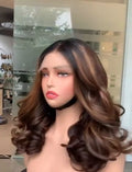 Wig, real hair, straight hair, curly hair, Vietnamese virgin, high-quality real hair